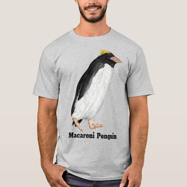 Palaeudyptes Utdödar Penguin T Shirt (Framsida)