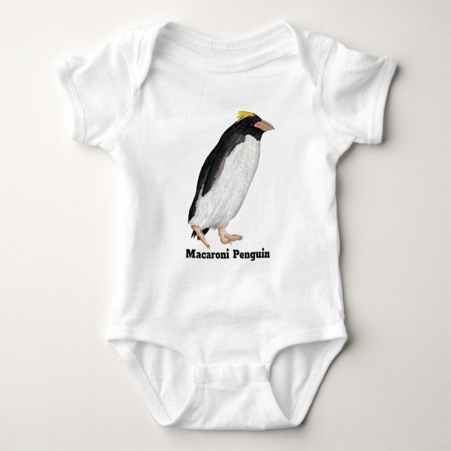 Palaeudyptes Utdödar Penguin T Shirt (Framsida)