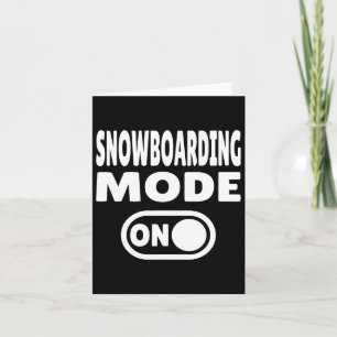 Påläge för snöbordning - vintersportar 1 kort
