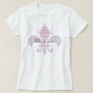 Pålagt din Consons humoristiska Cajun för stor Tee Shirt