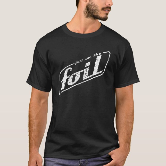 Pålagt omkullkasta t-shirt (Framsida)