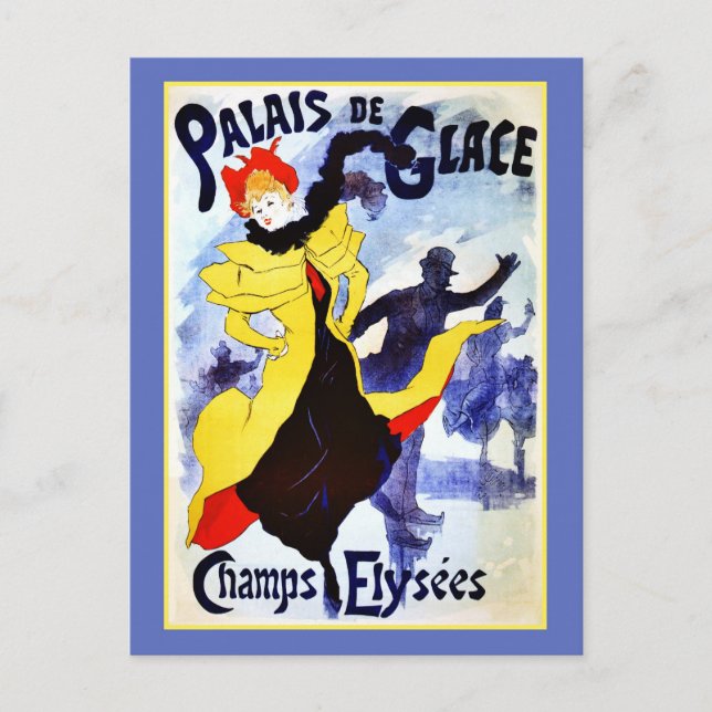 Palais de Glace Champs Elysées Vykort (Framsida)
