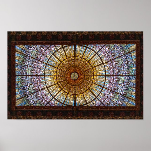 Palais de la musica catalana affisch (Framsidan)