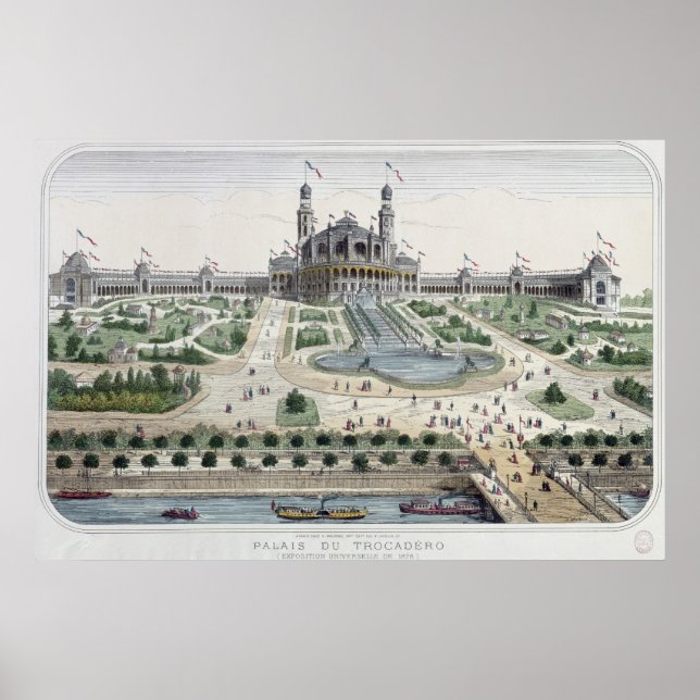 Palais du Trocadero Poster (Framsidan)
