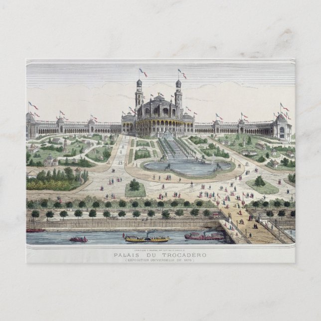 Palais du Trocadero Vykort (Framsida)