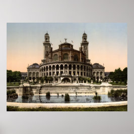 Palais du Trocadéro - Weltausstellung Paris Poster