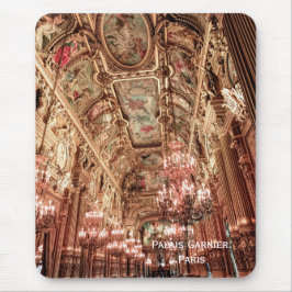 Palais Garnier Opera. Paris. Frankrike. Urklipp Musmatta