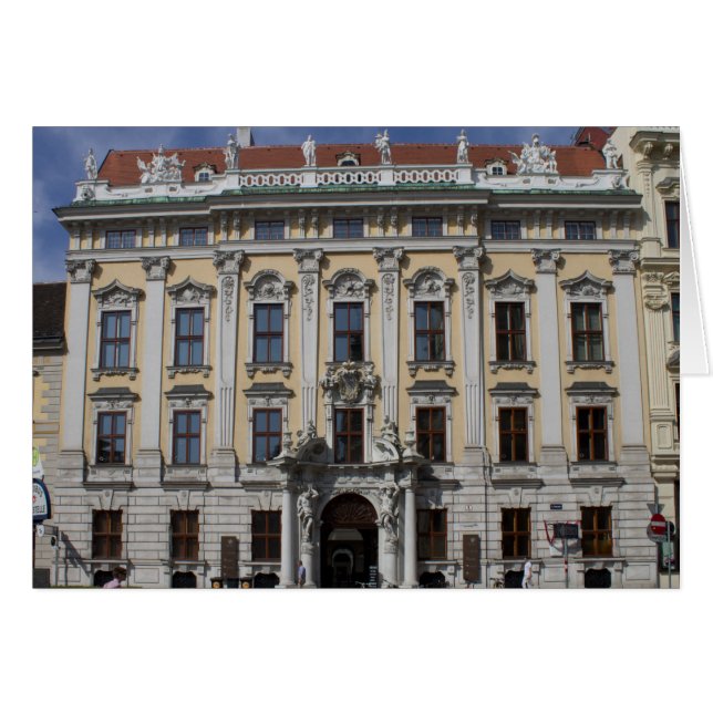 Palais Kinsky Hälsningskort (Framsidan Horizontal)