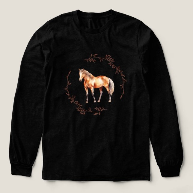 Palamino Horse T Shirt (Design framsida)