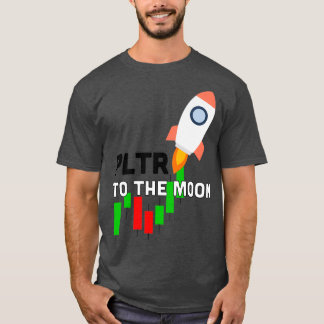 Palantir PLTR till Måne Candlestick T Shirt