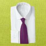 Palatinate Lila Solid Färg Slips<br><div class="desc">Palatinate Lila Solid Färg</div>