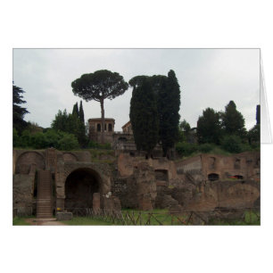 Palatine Backe i Rom, Italien Hälsningskort