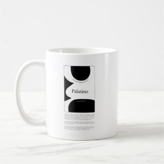 Palatino Typography Kaffemugg