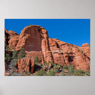 Palatki Red Sten 3285 Poster