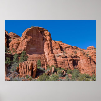 Palatki Red Sten 3285 Poster