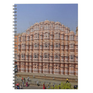 Palats för vindarna (Hawa Mahal), Jaipur, Indien, Anteckningsbok