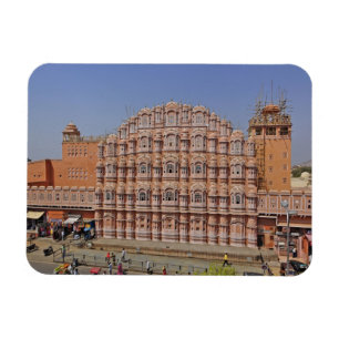 Palats för vindarna (Hawa Mahal), Jaipur, Indien, Magnet