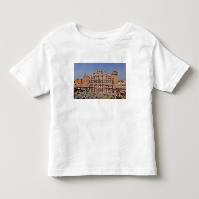 Palats för vindarna (Hawa Mahal), Jaipur, Indien, T-shirt (Framsida)