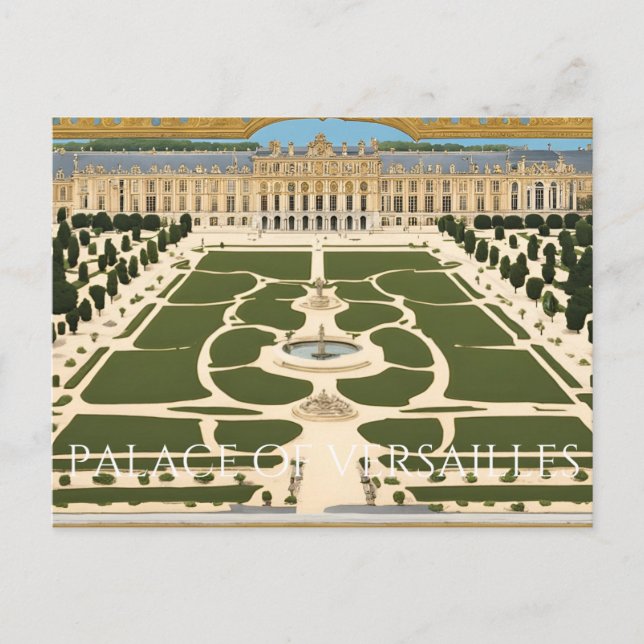 palats Versailles (22) Helg Vykort (Framsida)