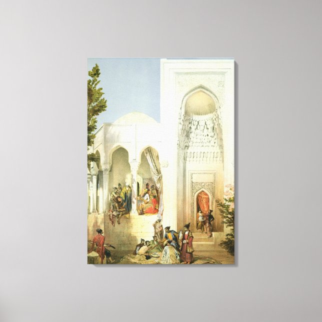 Palatset Khan of Baku, Apsheron peninsula Canvastryck (Framsida)