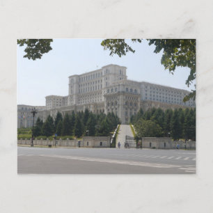 Palatul Parlamentului, Bukarest, Rumänien Vykort