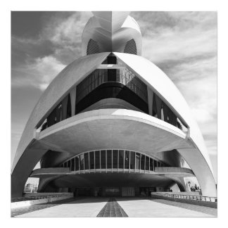 Palau de les Arts Reina Sofia, Valencia Fototryck