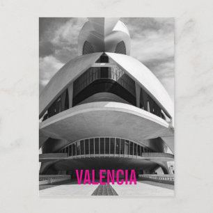 Palau de les Arts Reina Sofia, Valencia Helg Vykort