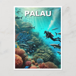 Palau Dyka Travel Vykort