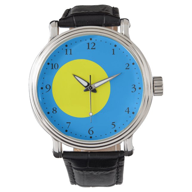 Palau flag armbandsur (Framsida)