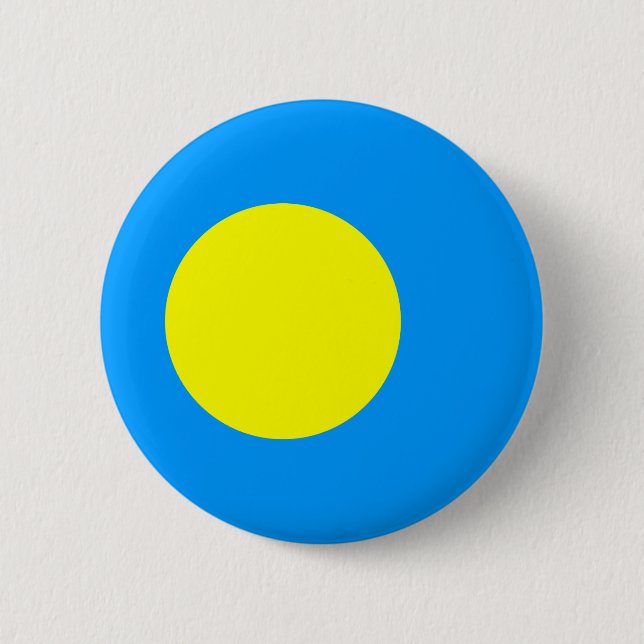 Palau flag knapp (Framsida)