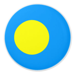 Palau flag knopp
