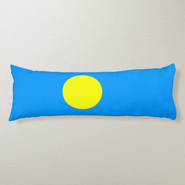 Palau flag kroppskudde (Framsidan)