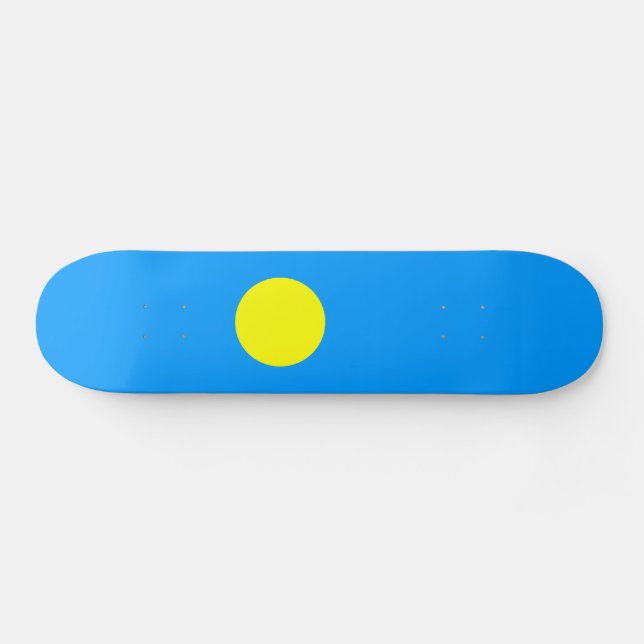 Palau flag mini skateboard bräda 18,5 cm (Horz)