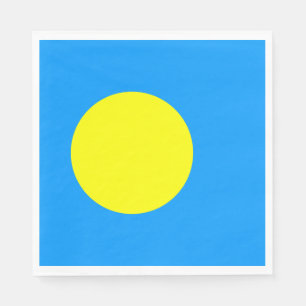 Palau flag pappersservett