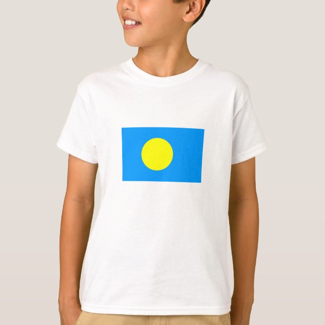 Palau flag t shirt (Framsida)