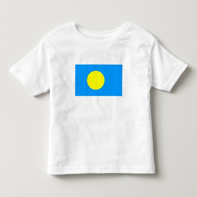 Palau flag t shirt (Framsida)