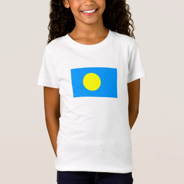 Palau flag t shirt (Framsida)