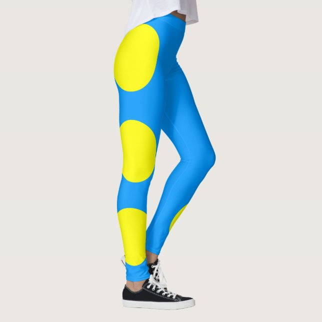 Palau Flagga Leggings (Höger)