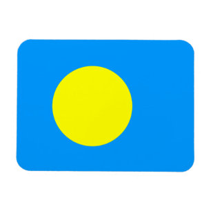 Palau Flagga Magnet