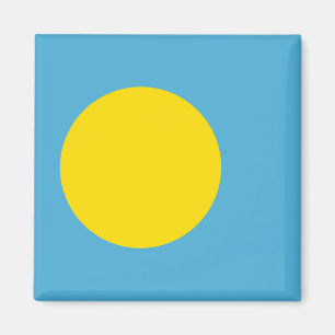 Palau Flagga Magnet