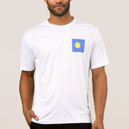 Palau flagga t shirt