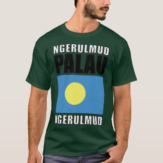 Palau-flagga T Shirt