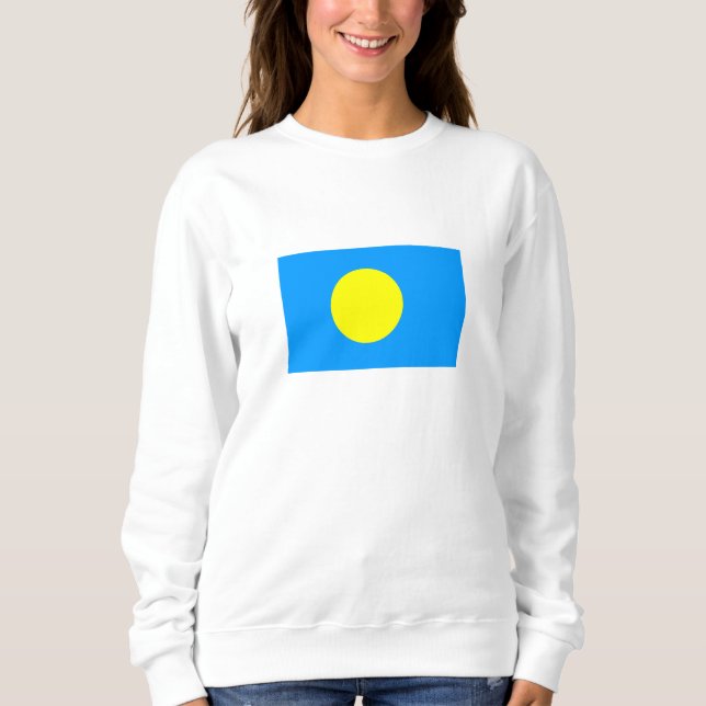 Palau flagga t shirt (Framsida)