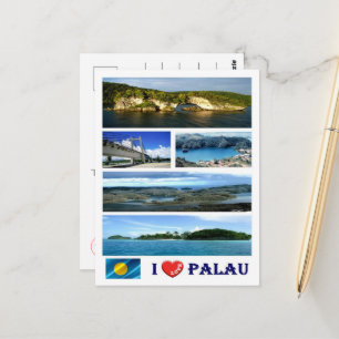 Palau - I Kärlek - Vykort