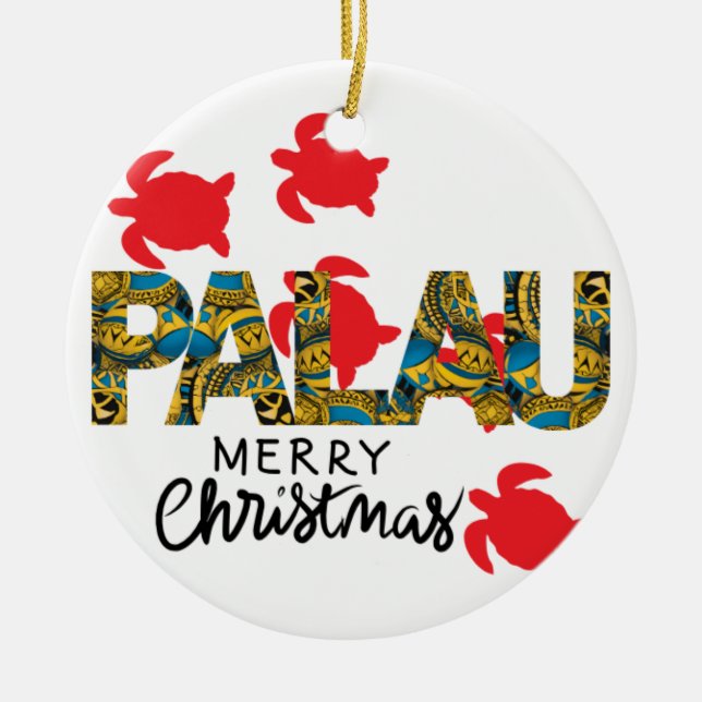 Palau jul Ornament (Framsidan)