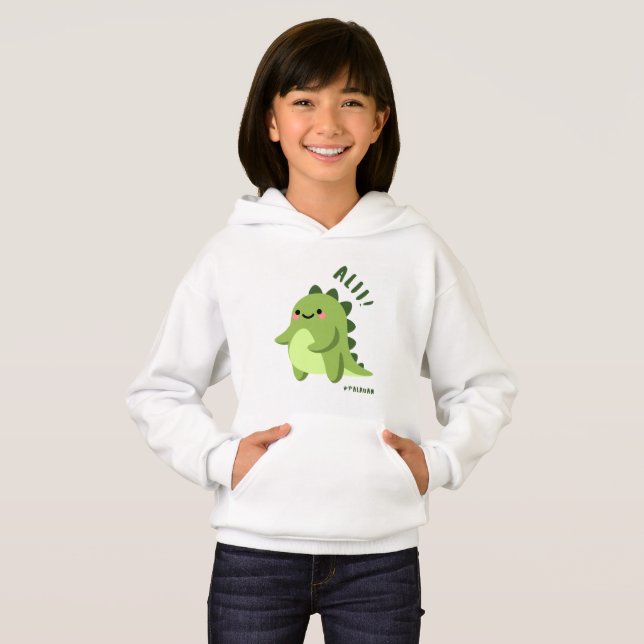 Palau Palauan Hoodie Kids T Shirt (Hel framsida)