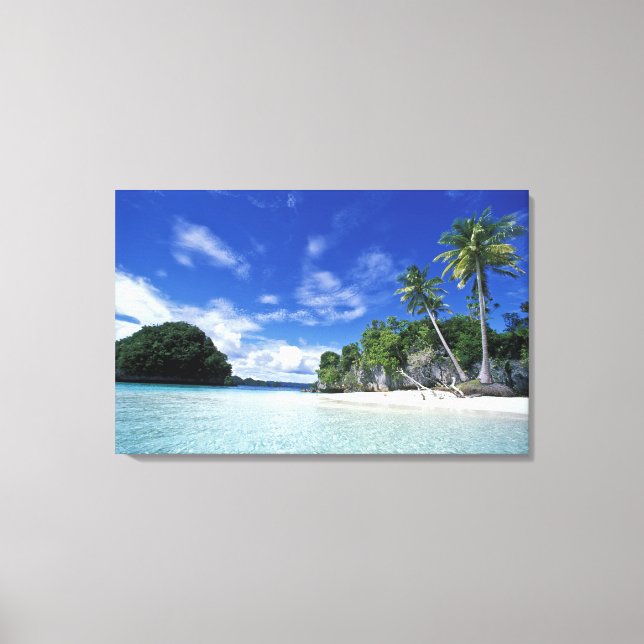 Palau, Sten, Honeymoon Island, World Canvastryck (Framsida)