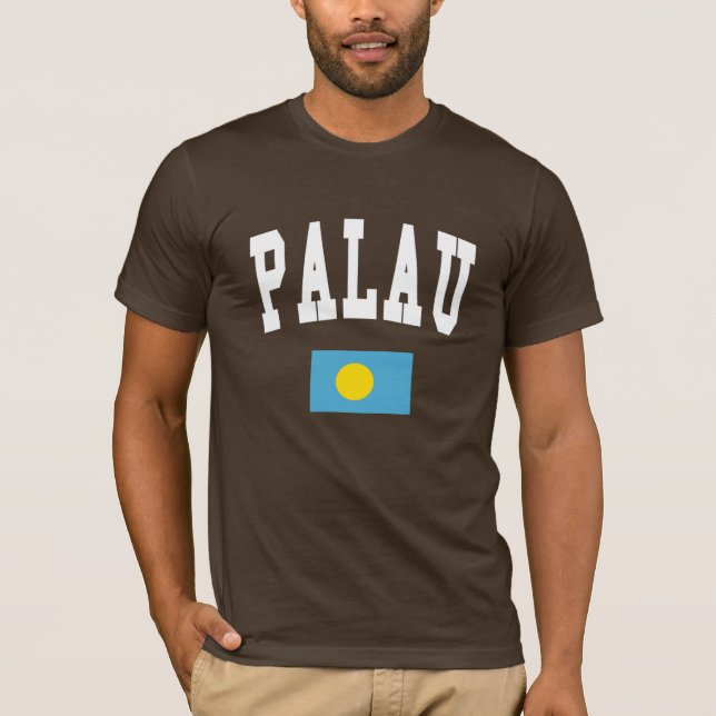Palau Stil Tee Shirt (Framsida)