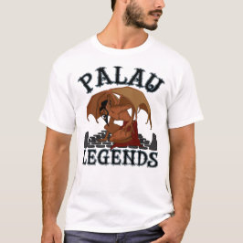 Palauisk demonfladdermösslegend tee
