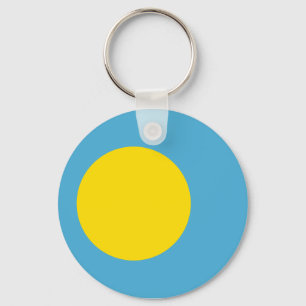 Palauisk flagga nyckelring